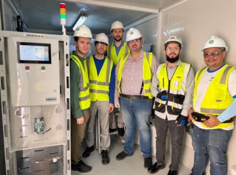 EMERALD team commissioning at NAQAA