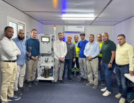 AQUACHLOR device at TAWZEA STP